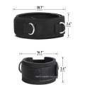 Soft Neoprene Padded Fitness Leg Exercise Attachment Adjustable Thigh Ankle Resistance Belt for Cable Machines Gym Workout